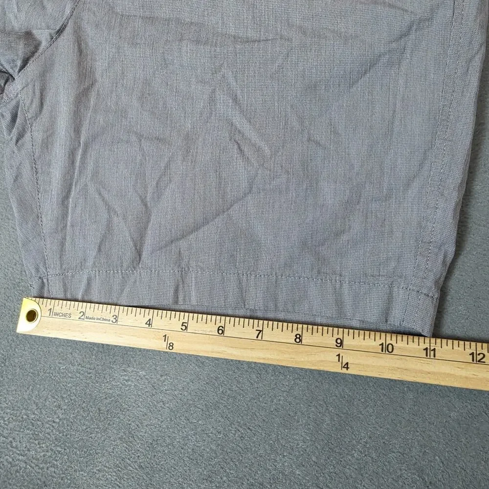 Abercrombie & Fitch Men's All Day Stretch Shorts Gray Size 36 7in Inseam